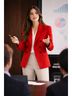 Smythe Solid Red Blazer Size 2 - photo 12