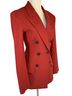 Smythe Solid Red Blazer Size 2 - photo 10