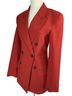Smythe Solid Red Blazer Size 2 - photo 8
