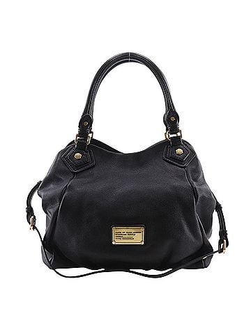 Marc by Marc Jacobs Marc by Marc Jacobs Marc by Jacobs Core Classic Q Fran Tote Bag, 2-Way Shoulder M3PE104, Leather, Black, 2-way, A4 size, Magnetic closure, Women's. (view 1)