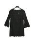 J.Crew Floral Solid Black Cocktail Dress Size 6 - photo 2