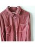 Thread & Supply Velvet Button-Down Shirt - photo 4