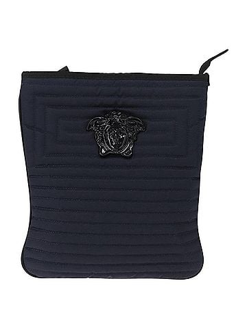 Versace Vintage Shoulder Bag Nylon Navy Nylon Shoulder Bag Bag (view 1)