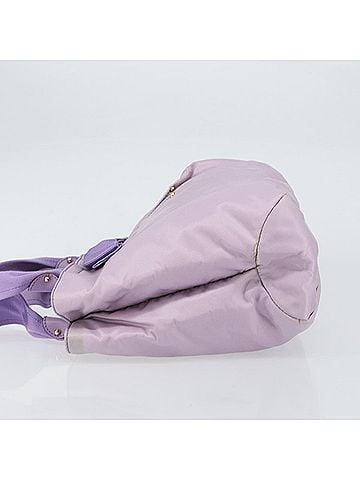 Salvatore Ferragamo Vala Tote Nylon Purple Nylon Tote Bag Bag (view 2)