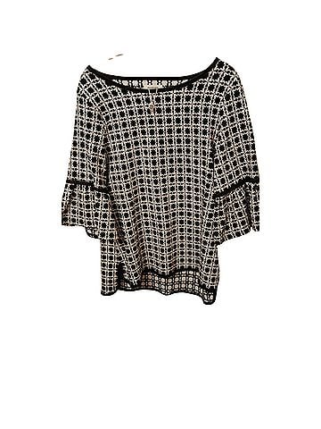 Max Studio pop Short Sleeve Blouse (view 1)