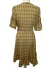 Max Studio Floral Yellow Black Casual Dress Size XL - photo 2