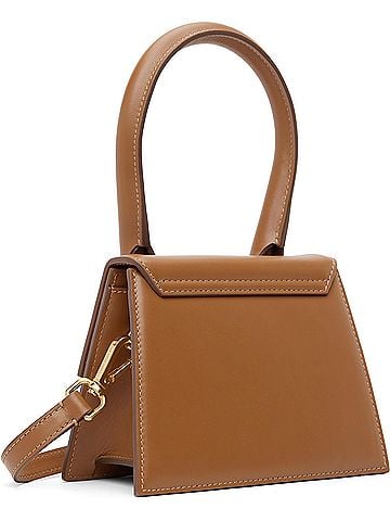 Jacquemus Le Chiquito Mini Leather Brown Leather Crossbody Bag Bag (view 2)