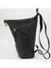 Loewe 100% Leather Solid Black Anton Backpack Leather Black Leather Backpack Bag One size - photo 4