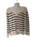 Old Navy Stripes White Black Pullover Sweater Size XL - photo 1
