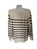 Old Navy Stripes White Black Pullover Sweater Size XL - photo 2