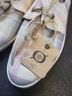 Born 100% Canvas Plaid Multi Color Pink Blue Sneakers Size 8 - photo 6