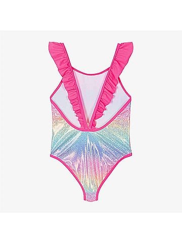 Billie Blush Girls Glitter Swimsuit (view 2)