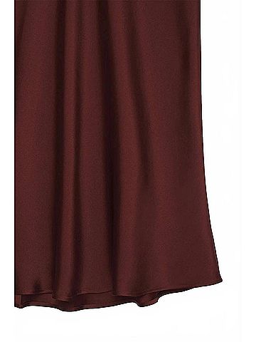 Anine Bing Bar Silk Midi Skirt (view 2)