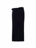 Versace Solid Black La Greca Midi Skirt Size 10 - photo 2
