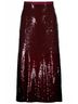 Bishop + Young Print Red Sublime Slip Skirt Size XS - photo 1