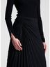 A.L.C. Print Black Tracy Tailored Midi Skirt Size 6 - photo 4