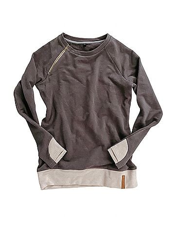 Ampersand Ave Kid's Side Zip Pullover (view 1)