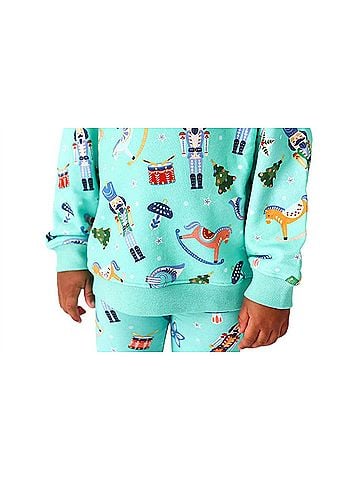 Posh Peanut Boy's Fritz Long Sleeve Sweatshirt (view 2)