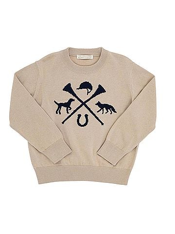 The Beaufort Bonnet Company Boy's Isaac's Intarsia Sweater (view 1)