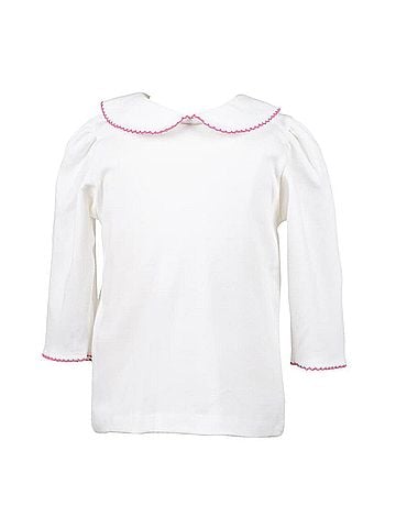 The Proper Peony Girl's Knit 3/4 Shirt (view 1)