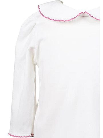 The Proper Peony Girl's Knit 3/4 Shirt (view 2)
