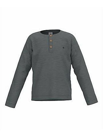 Petit Bateau Boy's Long Sleeve Henley Tee (view 1)