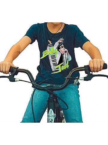 Rowdy Sprout Kids Billy Joel Organic Tee (view 2)
