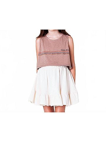 Tocoto Vintage Lines Straps Top (view 2)