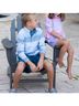 Prodoh Stripes Pink Kids' Sporty Snap Pullover Top Size 4T - photo 3