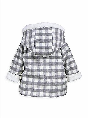 American Widgeon Kids Plaid Wrap Jacket (view 2)