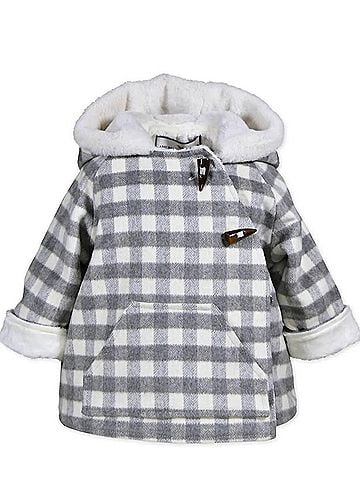 American Widgeon Kids Plaid Wrap Jacket (view 1)