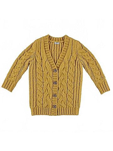 Mayoral Girls' Cable Braided Cardigan (view 1)