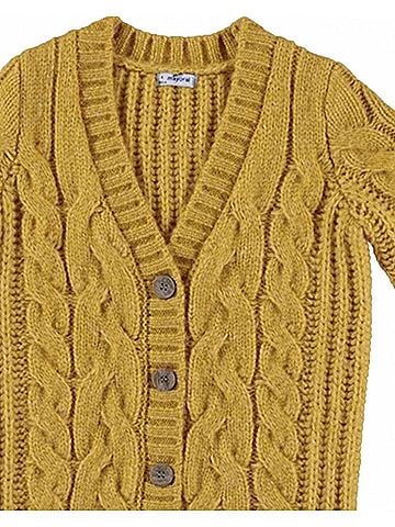 Mayoral Girls' Cable Braided Cardigan (view 2)