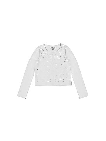 Mia Girls' Glam Rhinestone Long Sleeve Top (view 1)