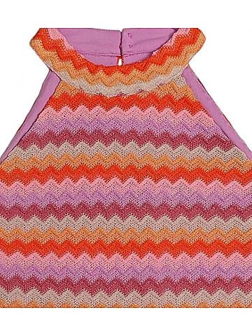 Mia Girl's Zig Zag Crochet Halter Top (view 2)