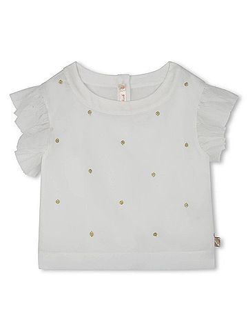 Billie Blush Baby's Ceremony Blouse (view 1)