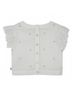 Billie Blush Polka Dots White Baby's Ceremony Blouse Size 5 - photo 2