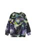 Molo Graphic Blue Monti Sweatshirt Size 5 - photo 1