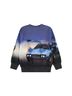 Molo Graphic Blue Mattis Sweatshirt Size 6 - photo 1