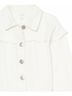 Mud Pie Print White Girl's Denim Jacket Size 12-18 mo - photo 3
