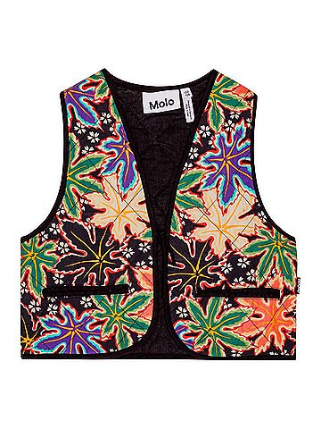 Molo Girl's Hilma Leafy Vest (view 1)