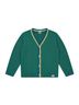 Bonton Green Boy's Discovert Cardigan Size 8 - photo 1
