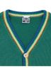 Bonton Green Boy's Discovert Cardigan Size 8 - photo 3