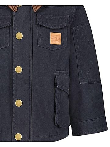 London Fog Big Boys Button-Front Collared Utility Barn Coat (view 2)