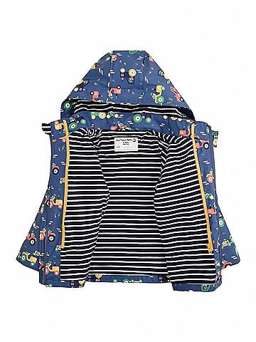 JoJo Maman Bebe 3 In 1 Tractor Cozy Raincoat (view 1)