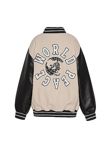 Molo Hani Stripe-Detail Bomber Jacket (view 2)