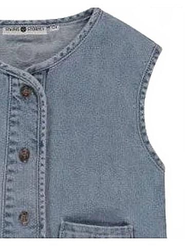 Babyface Girls' Sleeveless Vest (view 2)