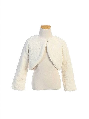 Sweet Kids Child Fur Shrug (view 1)