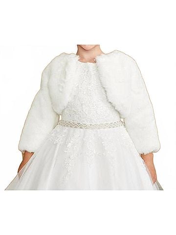 Sweet Kids Child Fur Shrug (view 2)