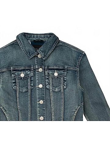 Silver Jeans Co. Kid's Boyfriend Fit Denim Jacket (view 2)